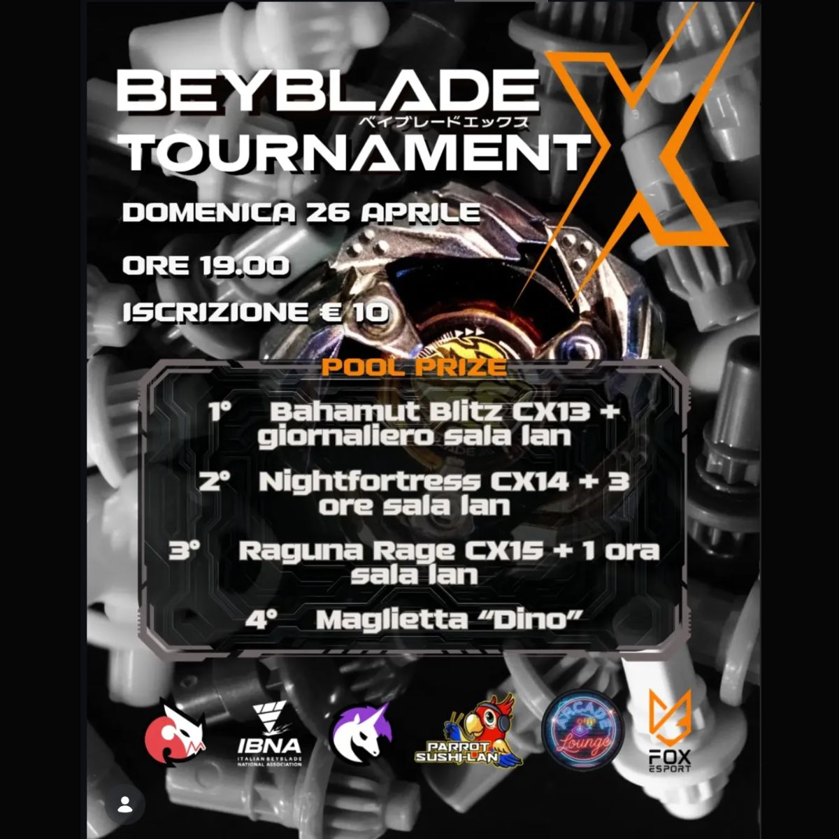 torneo beyblade